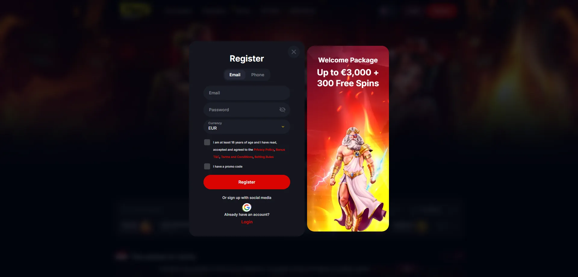 Yep Casino вход и регистрация за играчи от България